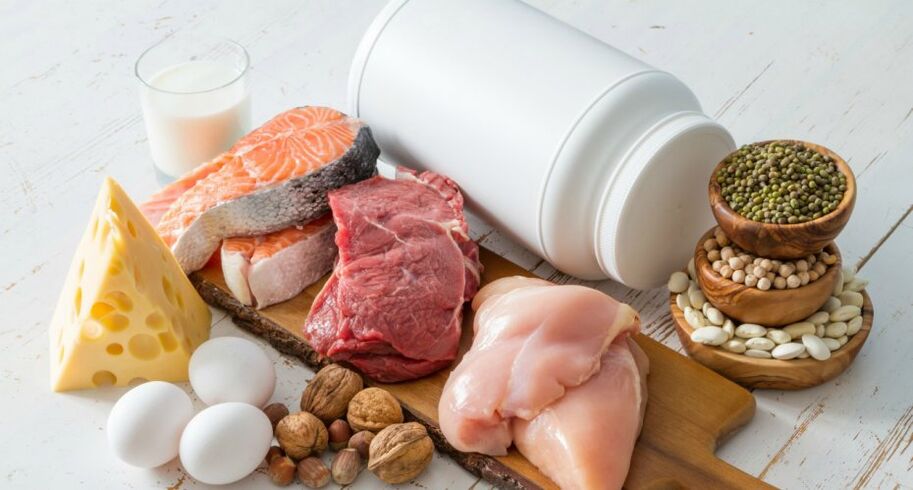 Diverse alimente proteice
